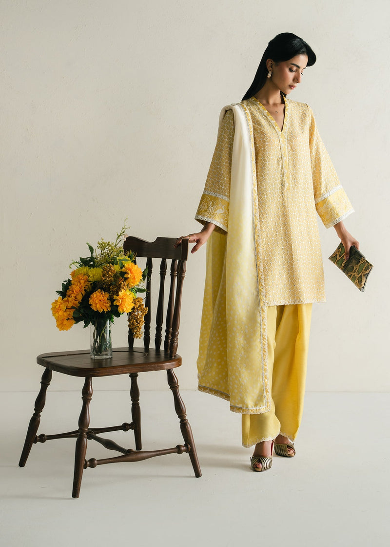 Mahgul | Alea Luxury Pret | Sunbeam by Mahgul - Designer Dress  - Type : Ladies Clothes - Available at Libayah - 100% Original 