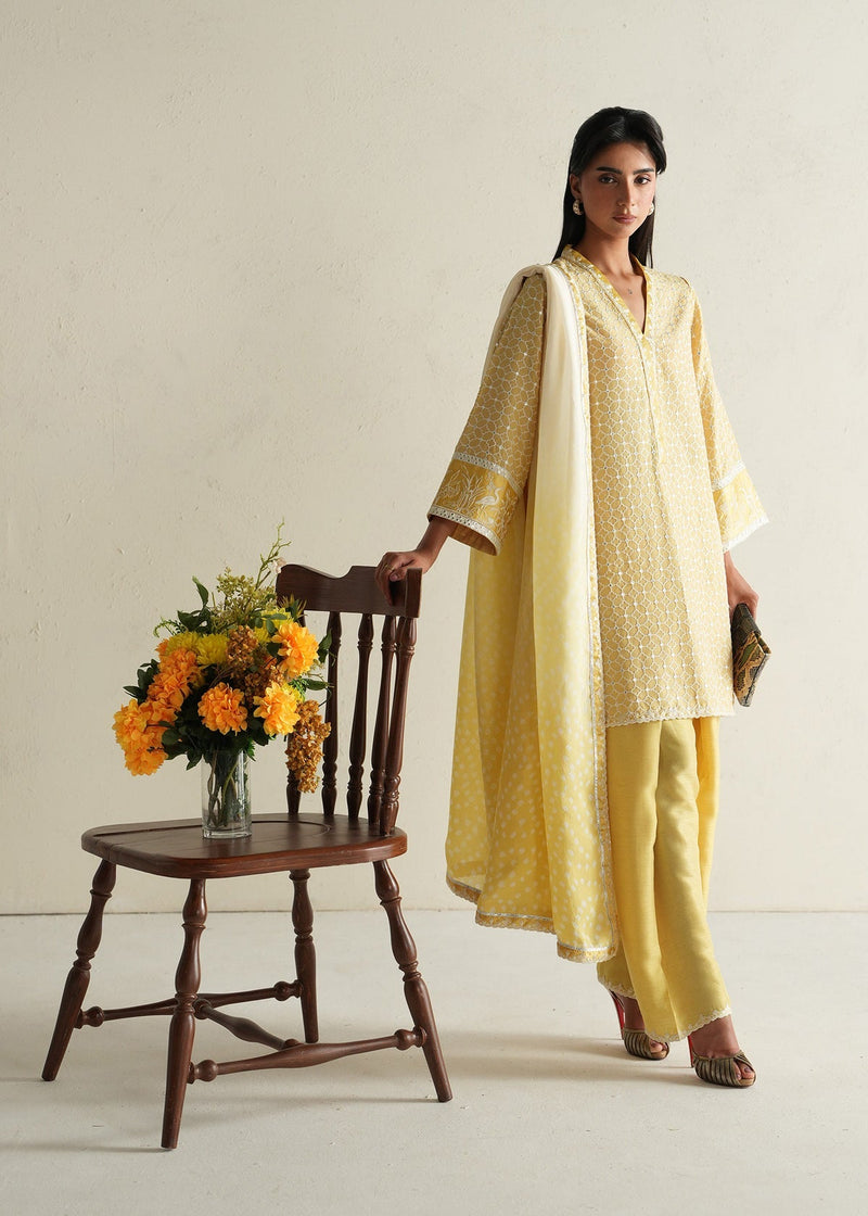 Mahgul | Alea Luxury Pret | Sunbeam by Mahgul - Designer Dress  - Type : Ladies Clothes - Available at Libayah - 100% Original 