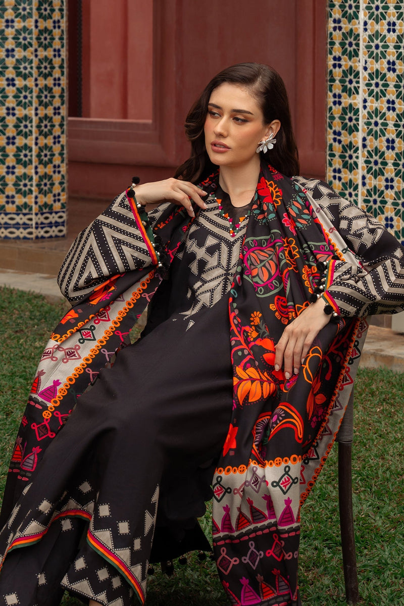 Charizma | C Prints Winter 25 |  3-PC Unstitched Printed Linen Collection CPW5-06 by Charizma - Designer Dress  - Type : Ladies Clothes - Available at Libayah - 100% Original 