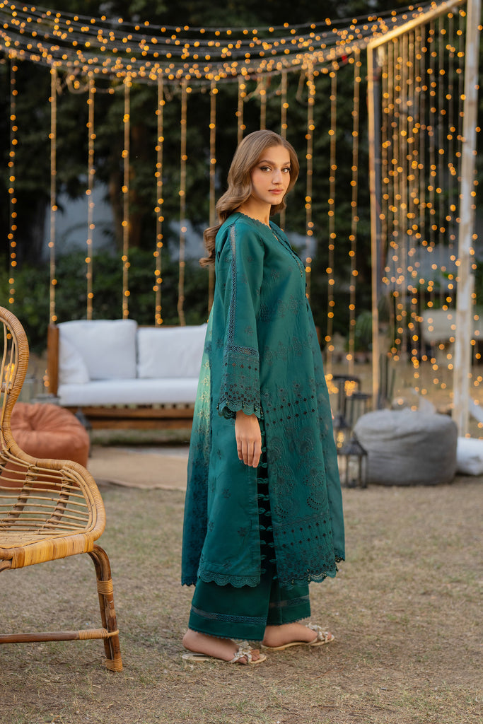 Florent | Chikankari Eid 25 | FLC- 8A by Florent - Designer Dress - Type: Ladies Clothes - Available at Libayah - 100% Original