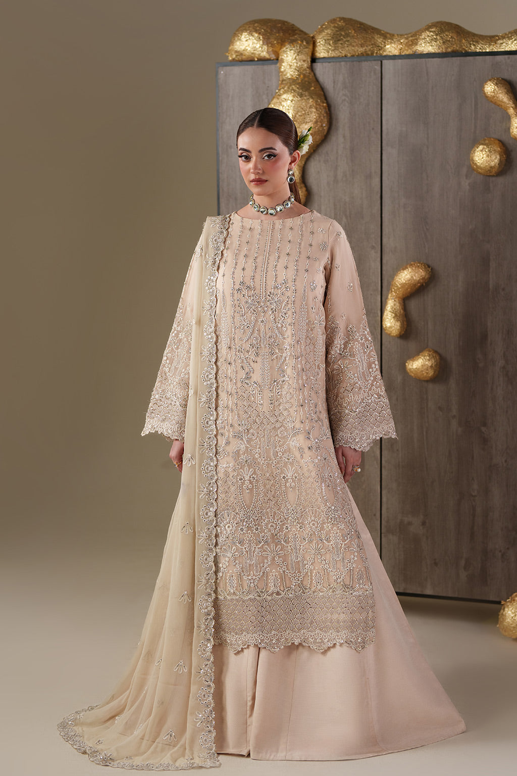 Emaan Adeel | Nouvelle Luxury Chiffon | CAMALLIE by Emaan Adeel - Designer Dress  - Type : Ladies Clothes - Available at Libayah - 100% Original 