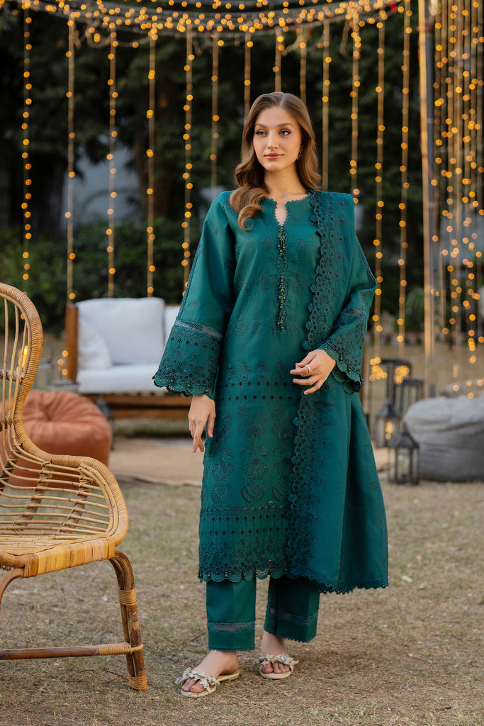 Florent | Chikankari Eid 25 | FLC- 8A by Florent - Designer Dress - Type: Ladies Clothes - Available at Libayah - 100% Original