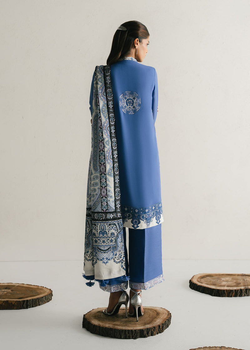 Mahgul | Alea Luxury Pret | Sapphire Mist by Mahgul - Designer Dress  - Type : Ladies Clothes - Available at Libayah - 100% Original 
