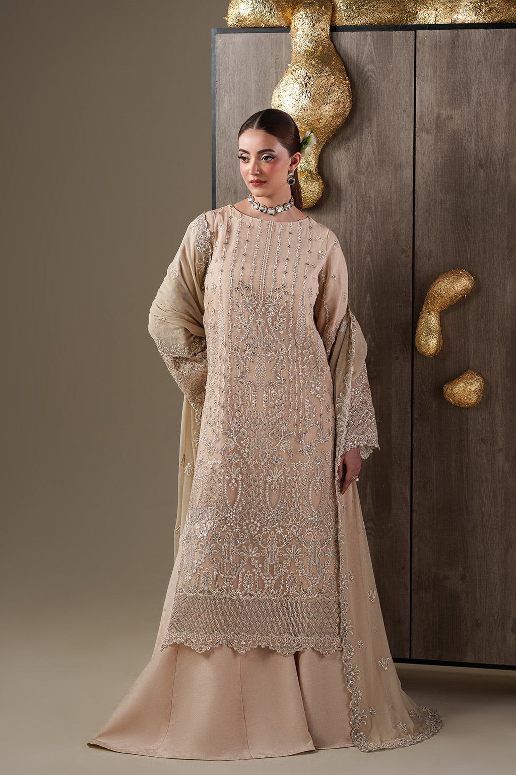 Emaan Adeel | Nouvelle Luxury Chiffon | CAMALLIE by Emaan Adeel - Designer Dress  - Type : Ladies Clothes - Available at Libayah - 100% Original 