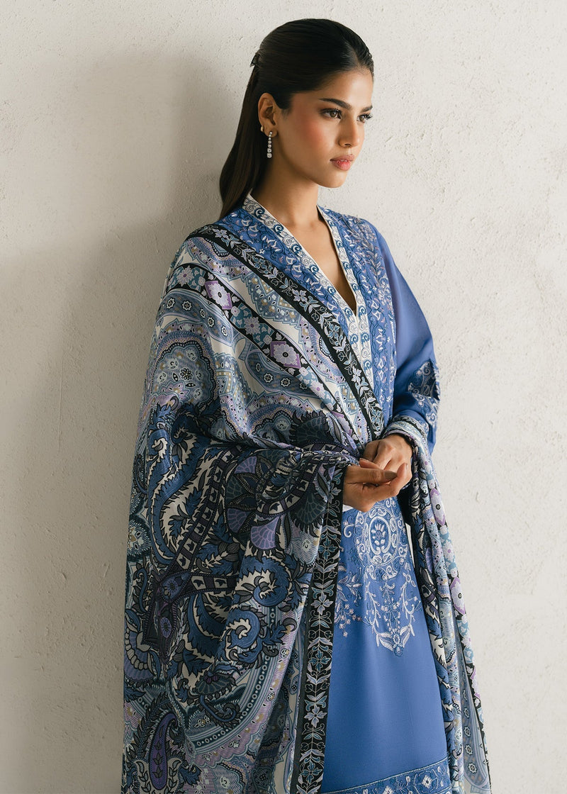 Mahgul | Alea Luxury Pret | Sapphire Mist by Mahgul - Designer Dress  - Type : Ladies Clothes - Available at Libayah - 100% Original 