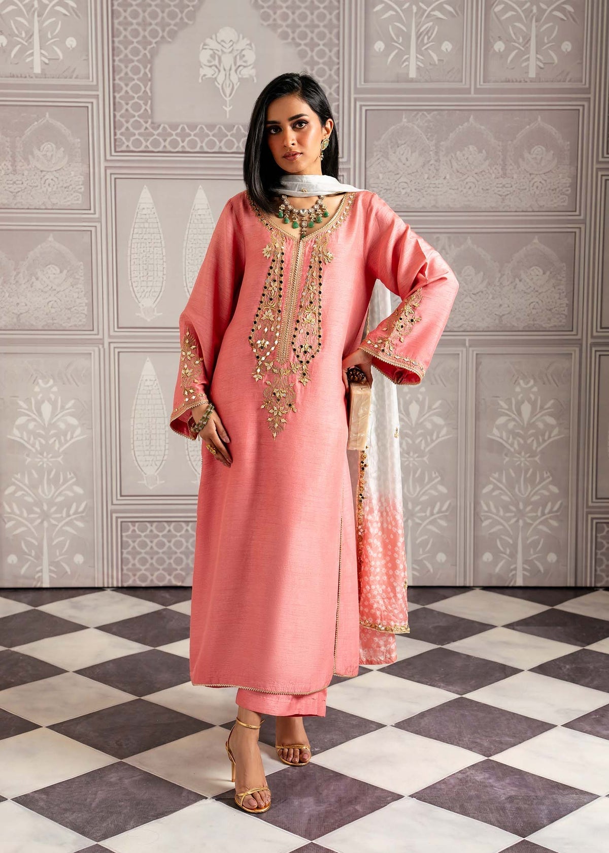 Mahgul | Echoes of Elara | Raha by Mahgul - Designer Dress - Type: Ladies Clothes - Available at Libayah - 100% Original