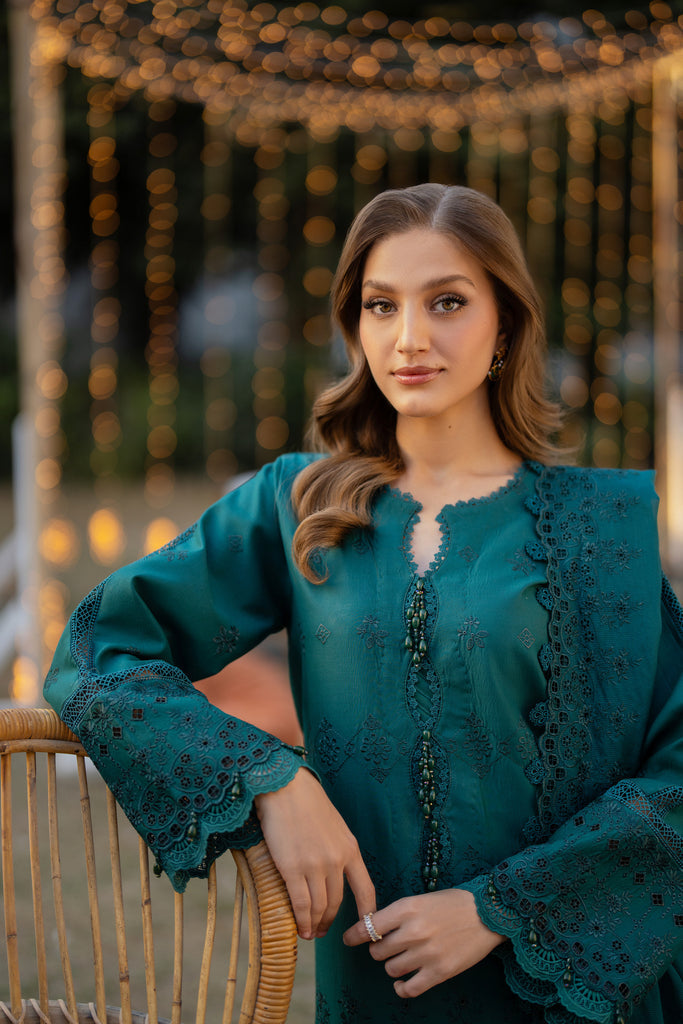 Florent | Chikankari Eid 25 | FLC- 8A by Florent - Designer Dress - Type: Ladies Clothes - Available at Libayah - 100% Original
