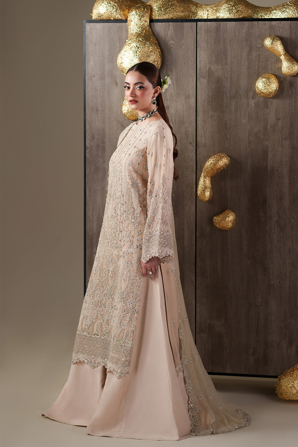 Emaan Adeel | Nouvelle Luxury Chiffon | CAMALLIE by Emaan Adeel - Designer Dress  - Type : Ladies Clothes - Available at Libayah - 100% Original 