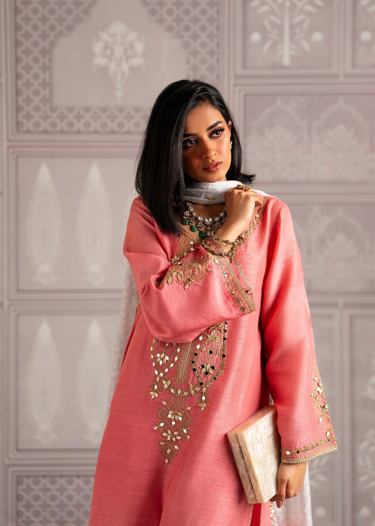 Mahgul | Echoes of Elara | Raha by Mahgul - Designer Dress - Type: Ladies Clothes - Available at Libayah - 100% Original