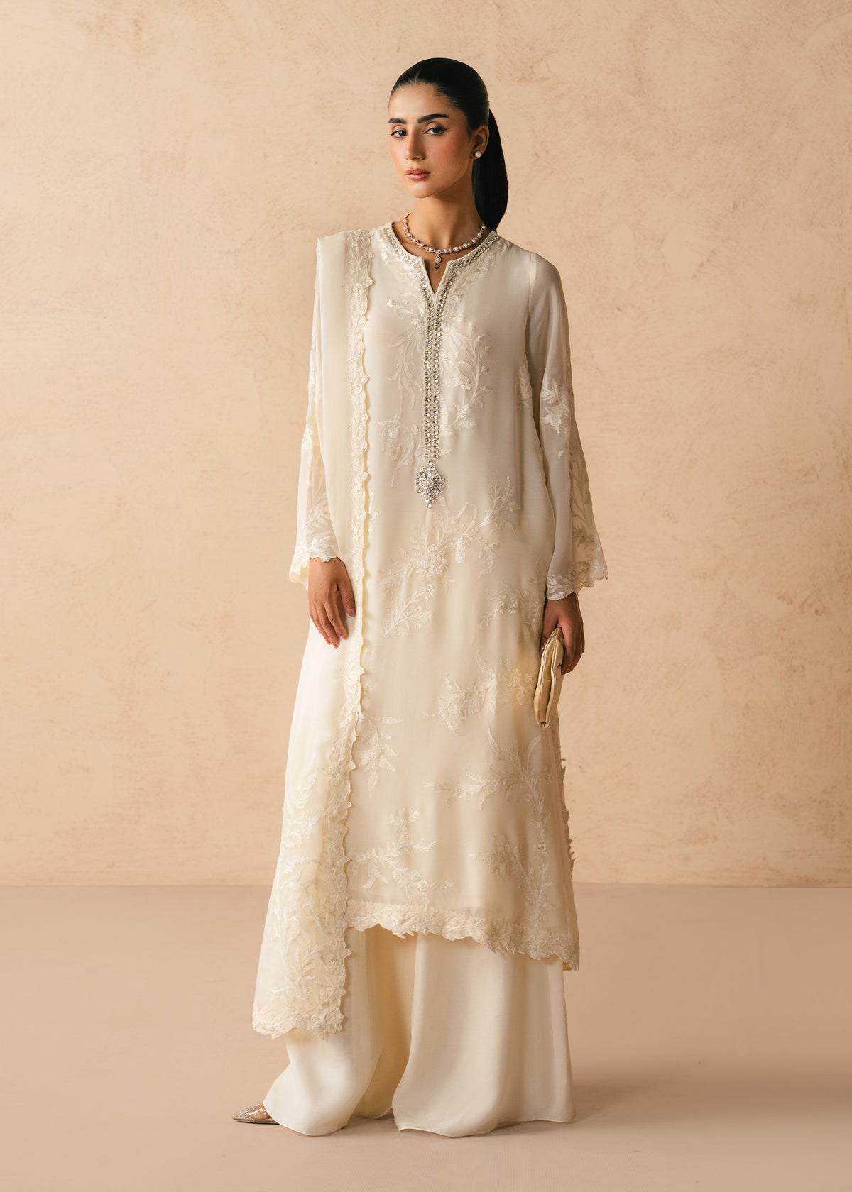 Mahgul | Alea Luxury Pret | Dove by Mahgul - Designer Dress  - Type : Ladies Clothes - Available at Libayah - 100% Original 