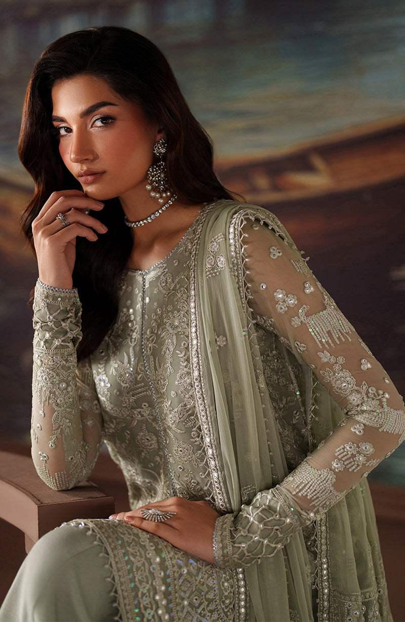 Zarif | Premium Chiffon | ZRF-PRC-02 ETHEL by Zarif - Designer Dress  - Type : Ladies Clothes - Available at Libayah - 100% Original 