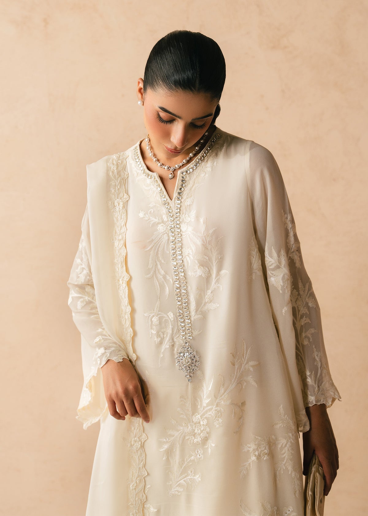 Mahgul | Alea Luxury Pret | Dove by Mahgul - Designer Dress  - Type : Ladies Clothes - Available at Libayah - 100% Original 