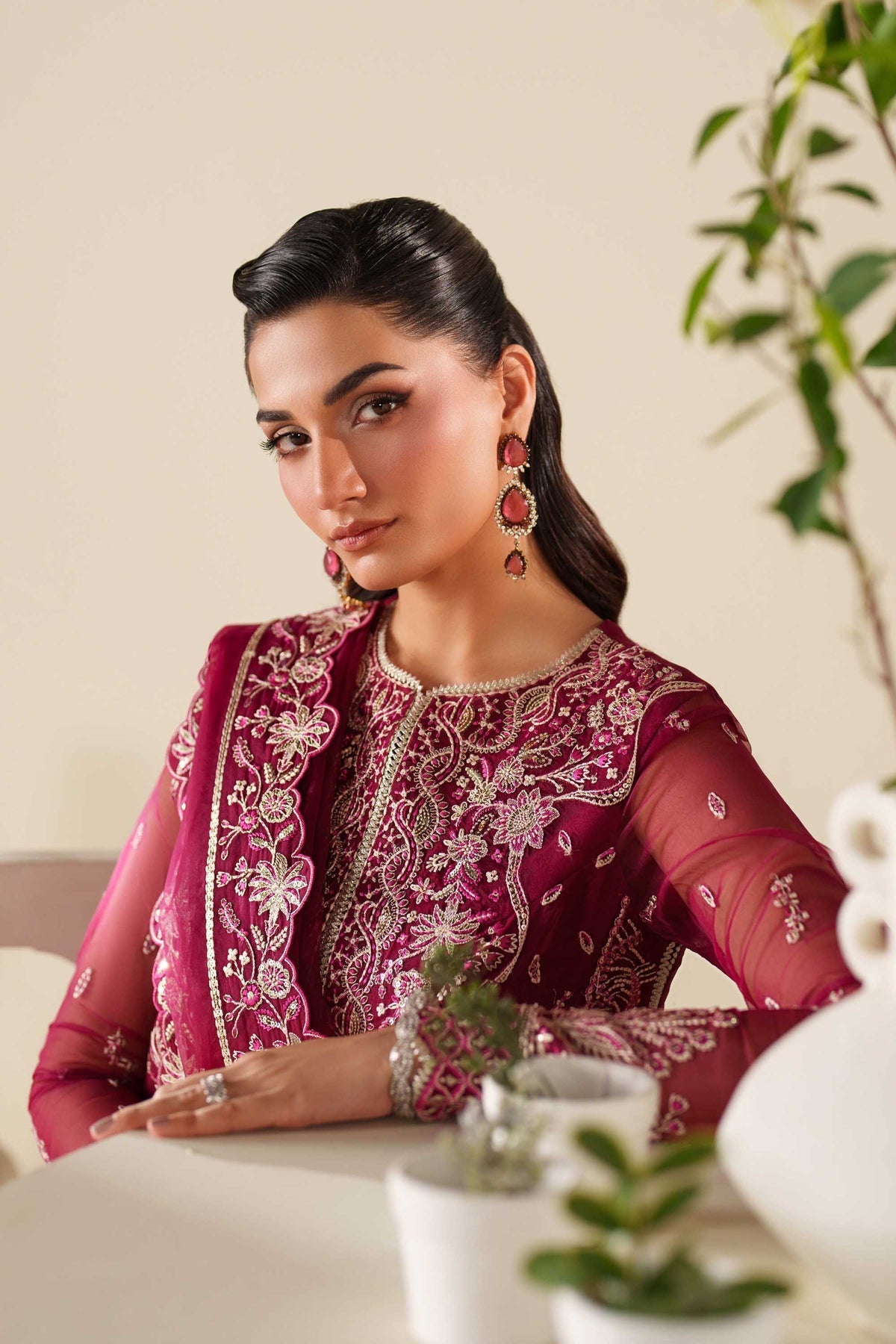 Akbar Aslam | Formal Pret | Zarmin by Akbar Aslam - Designer Dress  - Type : Ladies Clothes - Available at Libayah - 100% Original 