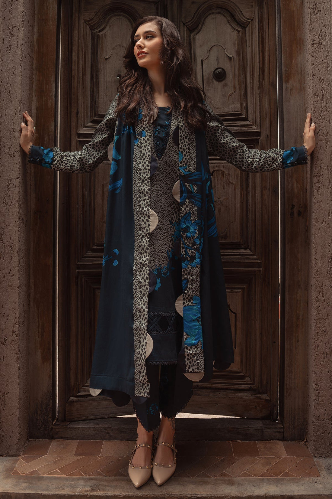 Charizma | C Prints Winter 25 |  3-PC Unstitched Printed Linen Collection CPW5-02 by Charizma - Designer Dress  - Type : Ladies Clothes - Available at Libayah - 100% Original 