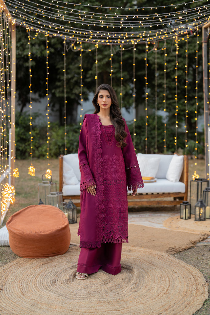 Florent | Chikankari Eid 25 | FLC- 5A by Florent - Designer Dress - Type: Ladies Clothes - Available at Libayah - 100% Original