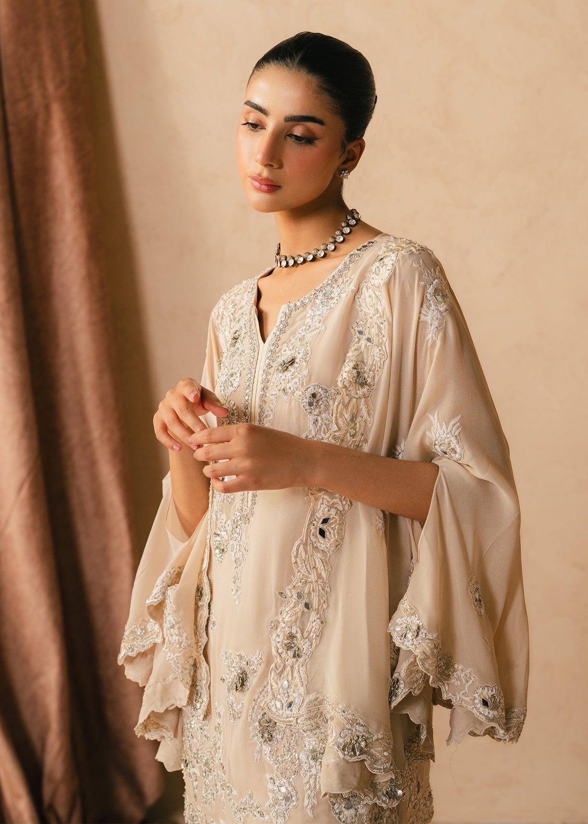 Mahgul | Alea Luxury Pret | Noirelle by Mahgul - Designer Dress  - Type : Ladies Clothes - Available at Libayah - 100% Original 