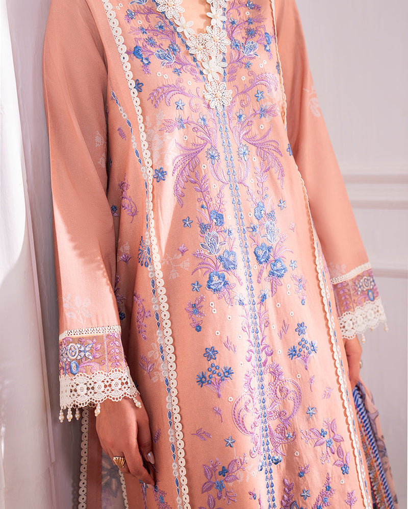 Roheenaz | Aezel Embroidered Cambric | Wareesha by Roheenaz - Designer Dress  - Type : Ladies Clothes - Available at Libayah - 100% Original 