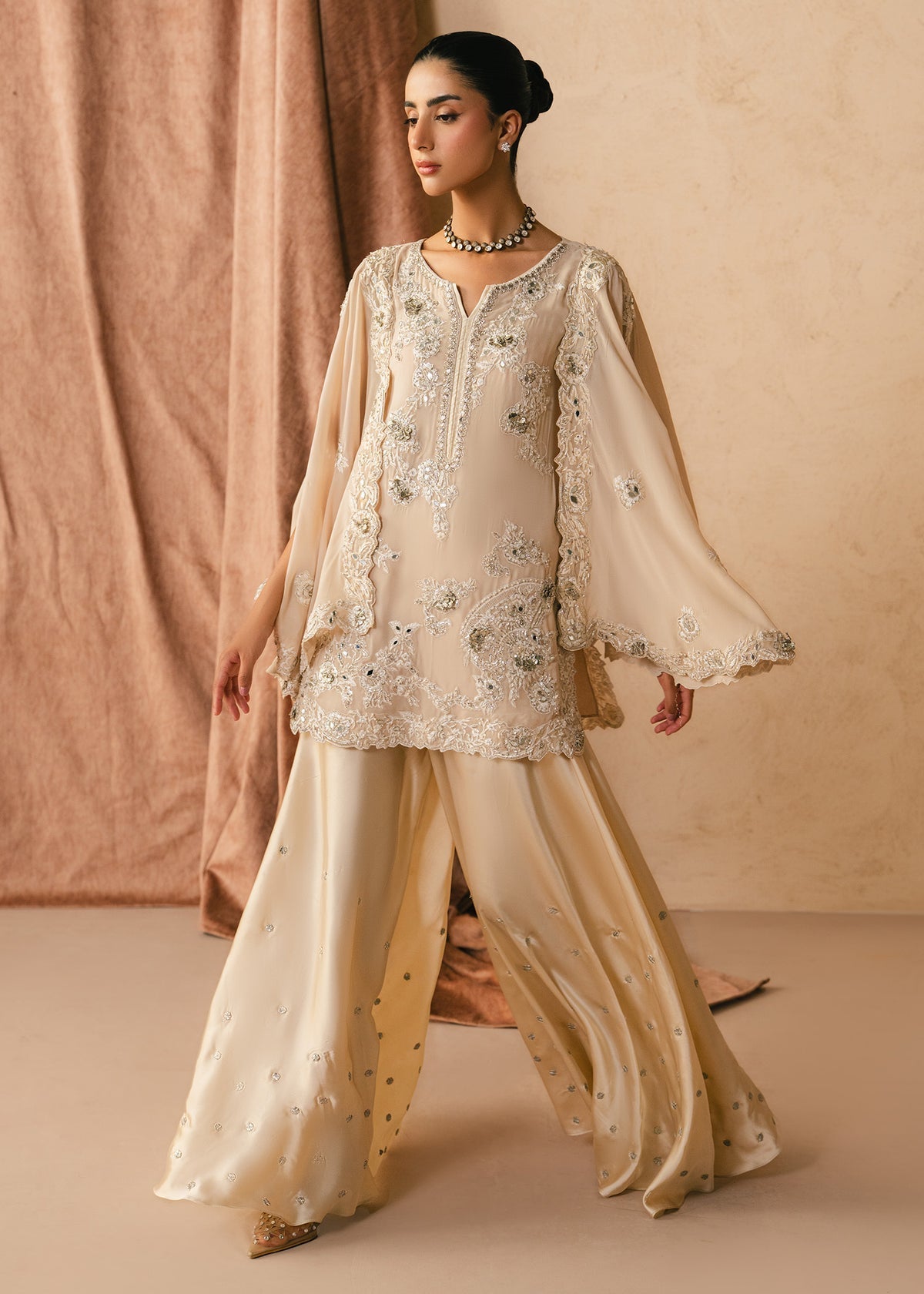 Mahgul | Alea Luxury Pret | Noirelle by Mahgul - Designer Dress  - Type : Ladies Clothes - Available at Libayah - 100% Original 