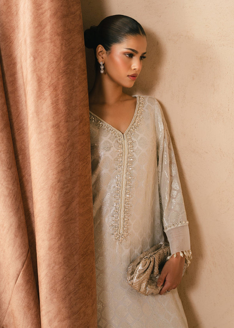 Mahgul | Alea Luxury Pret | Pearl Mirage by Mahgul - Designer Dress  - Type : Ladies Clothes - Available at Libayah - 100% Original 