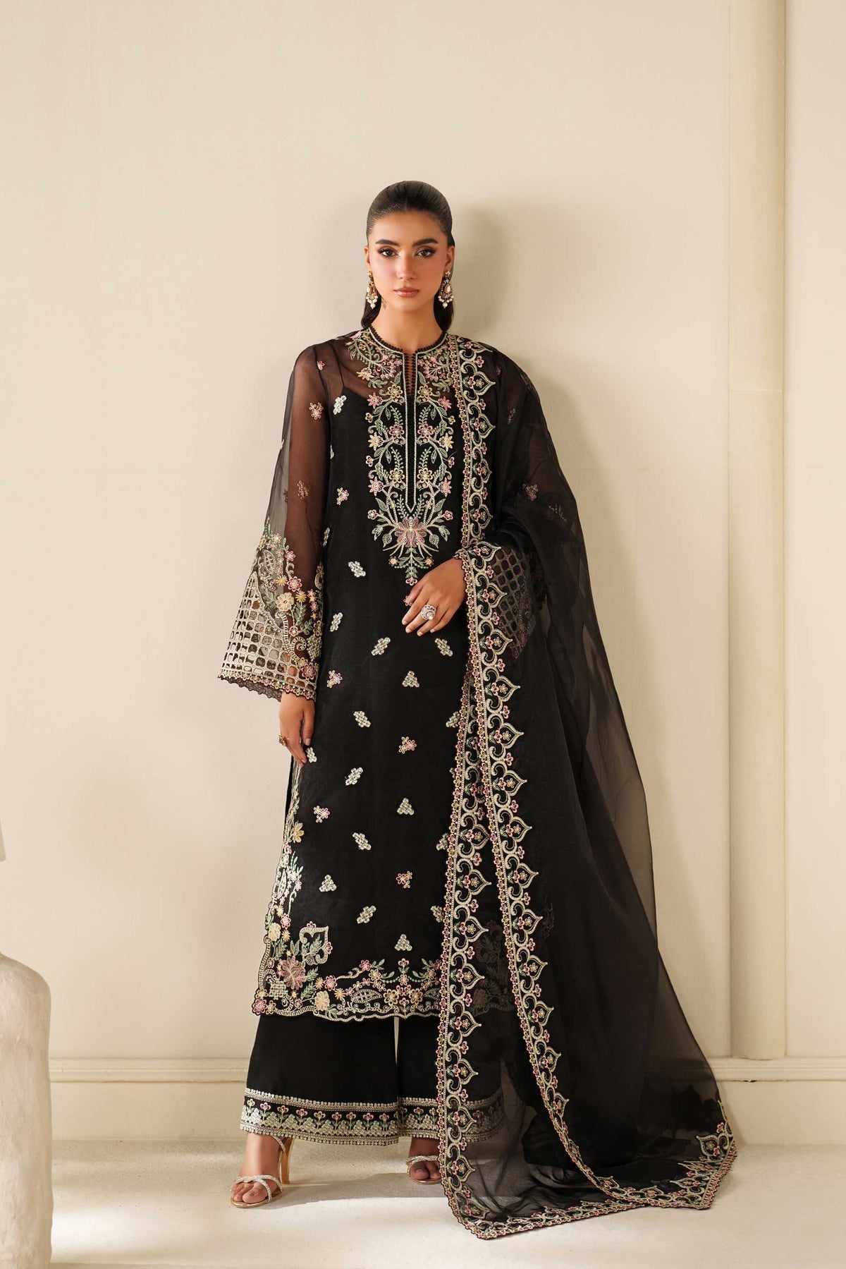 Akbar Aslam | Formal Pret | Noir by Akbar Aslam - Designer Dress  - Type : Ladies Clothes - Available at Libayah - 100% Original 