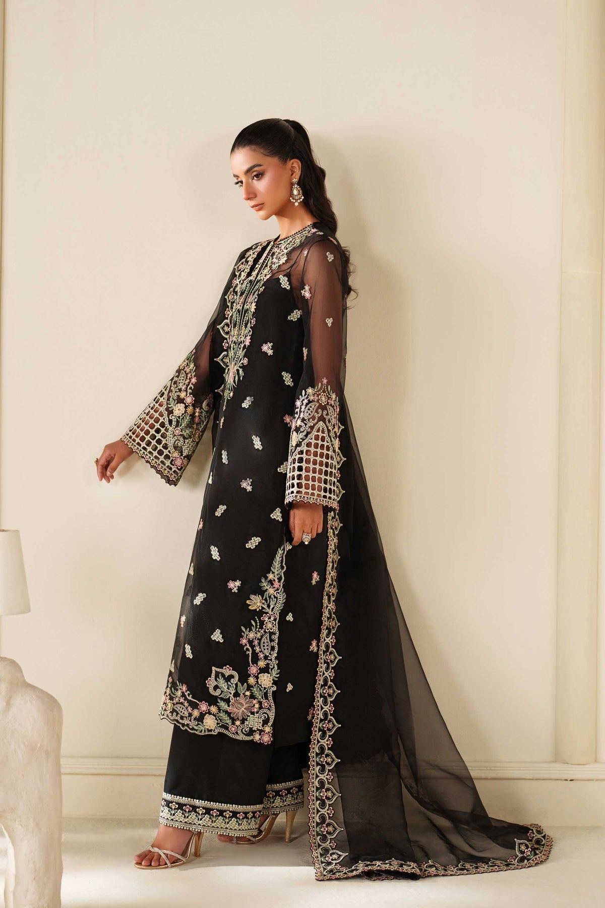 Akbar Aslam | Formal Pret | Noir by Akbar Aslam - Designer Dress  - Type : Ladies Clothes - Available at Libayah - 100% Original 
