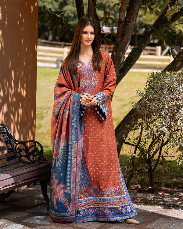 Whispers of Change – authentic Pakistani dress from the Mushq Winter Broadway 25 collection for women in the UK.