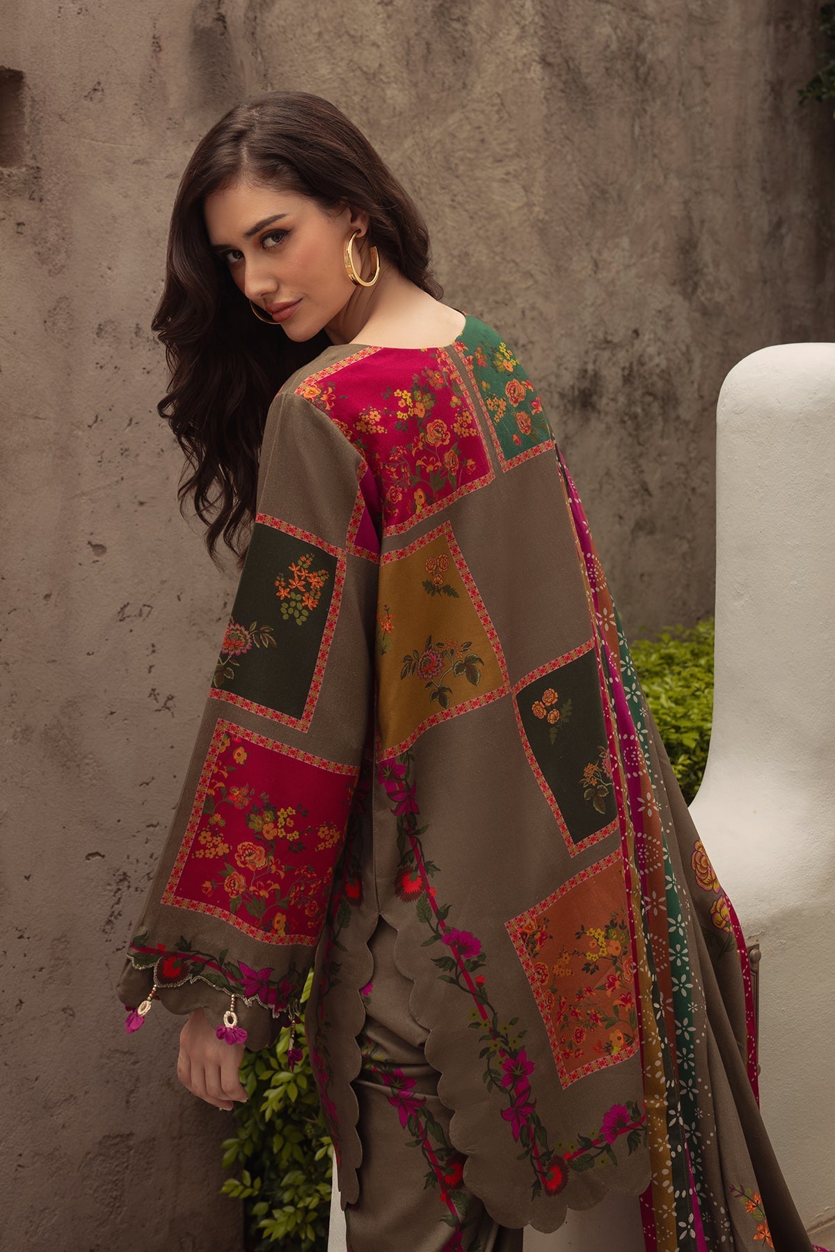Charizma | C Prints Winter 25 |  3-PC Unstitched Printed Linen Collection CPW5-03 by Charizma - Designer Dress  - Type : Ladies Clothes - Available at Libayah - 100% Original 