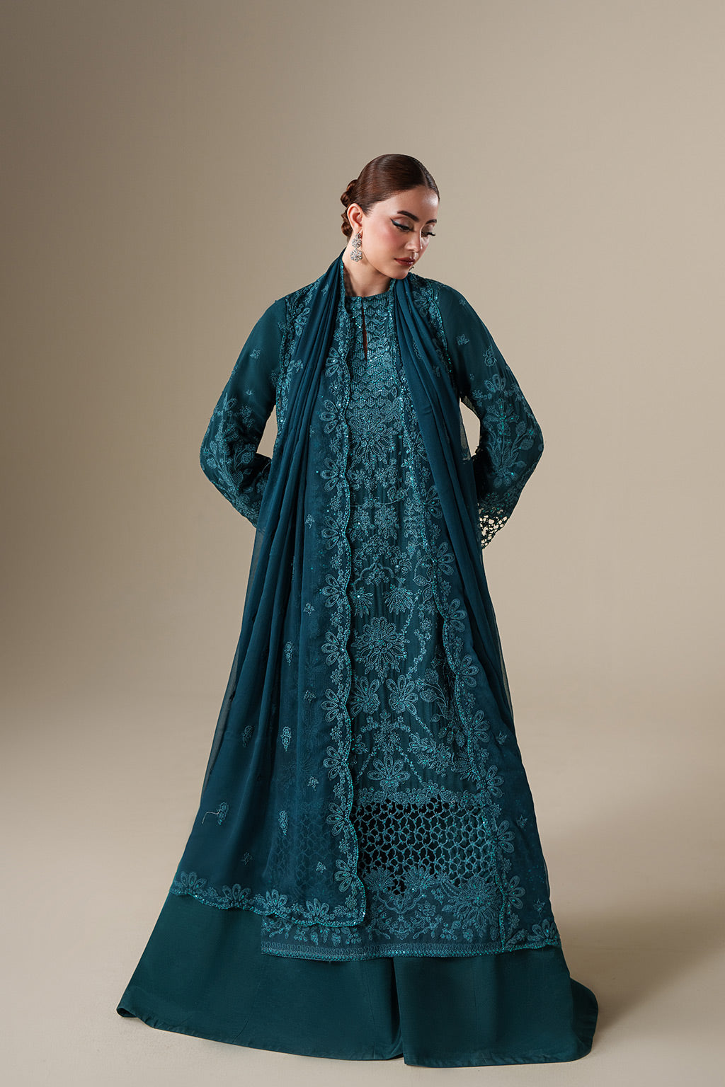 Emaan Adeel | Nouvelle Luxury Chiffon | EIRA by Emaan Adeel - Designer Dress  - Type : Ladies Clothes - Available at Libayah - 100% Original 