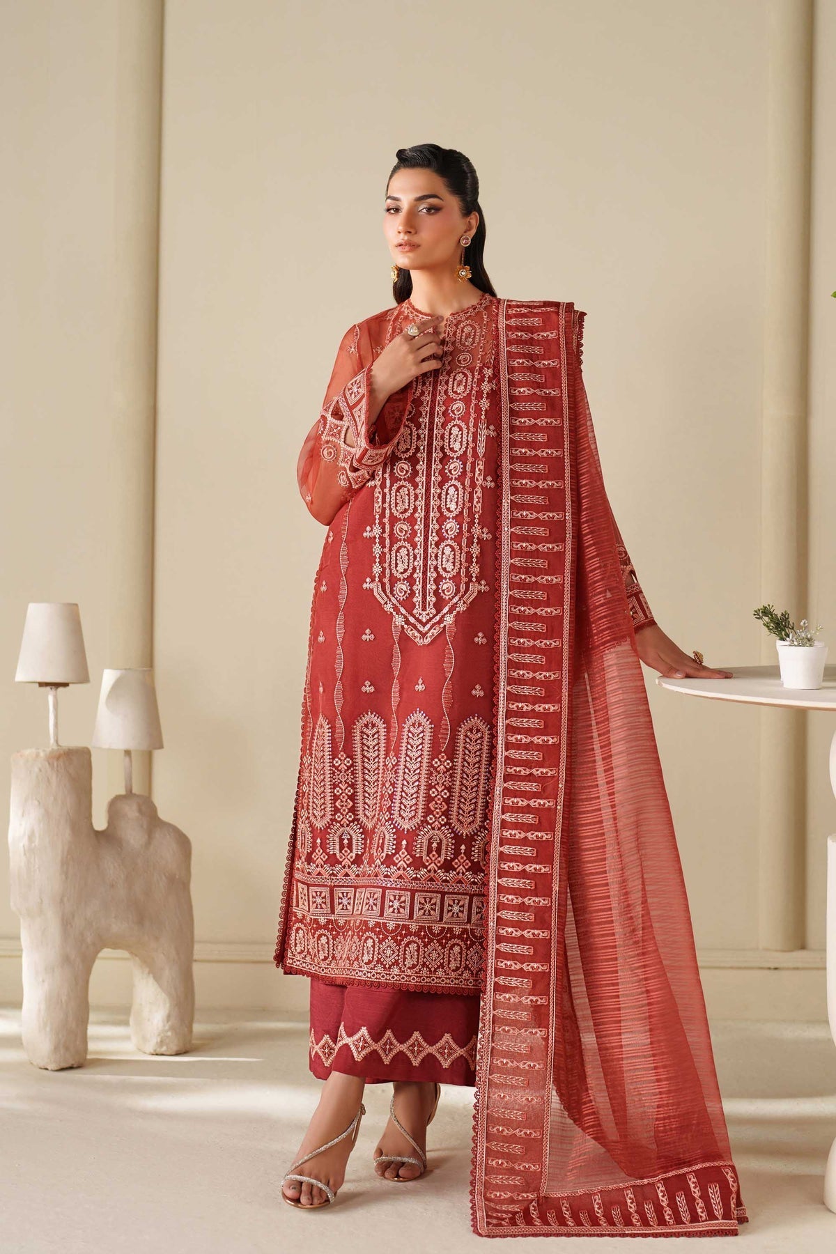Akbar Aslam | Formal Pret | Elane by Akbar Aslam - Designer Dress  - Type : Ladies Clothes - Available at Libayah - 100% Original 