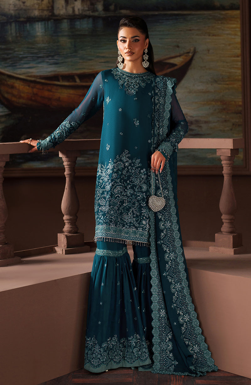 Zarif | Premium Chiffon | ZRF-PRC-03 KATE by Zarif - Designer Dress  - Type : Ladies Clothes - Available at Libayah - 100% Original 