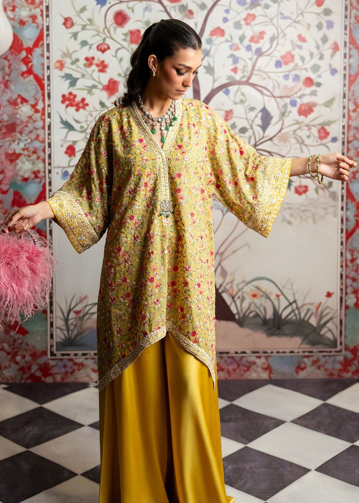 Mahgul | Echoes of Elara | Sun Kissed by Mahgul - Designer Dress - Type: Ladies Clothes - Available at Libayah - 100% Original