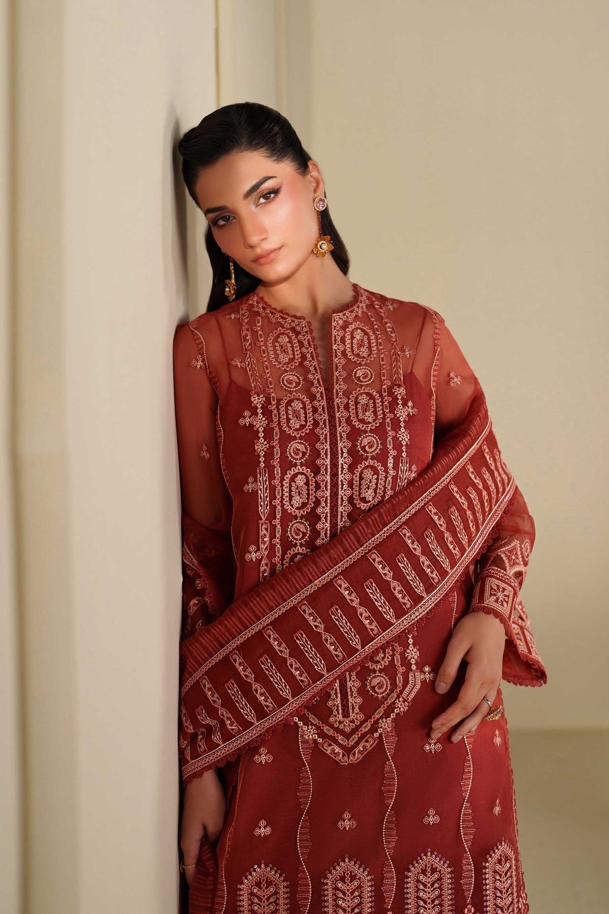 Akbar Aslam | Formal Pret | Elane by Akbar Aslam - Designer Dress  - Type : Ladies Clothes - Available at Libayah - 100% Original 