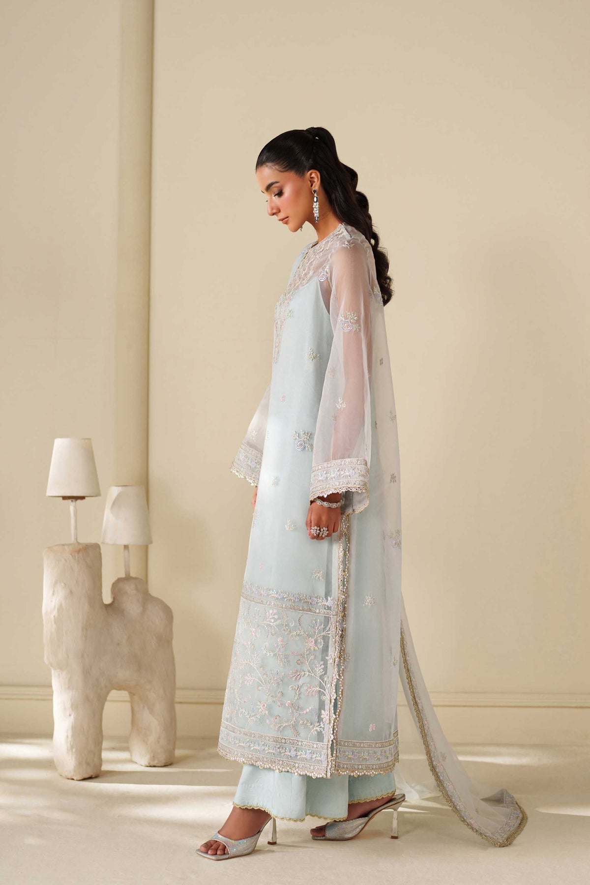 Akbar Aslam | Formal Pret | Poise by Akbar Aslam - Designer Dress  - Type : Ladies Clothes - Available at Libayah - 100% Original 