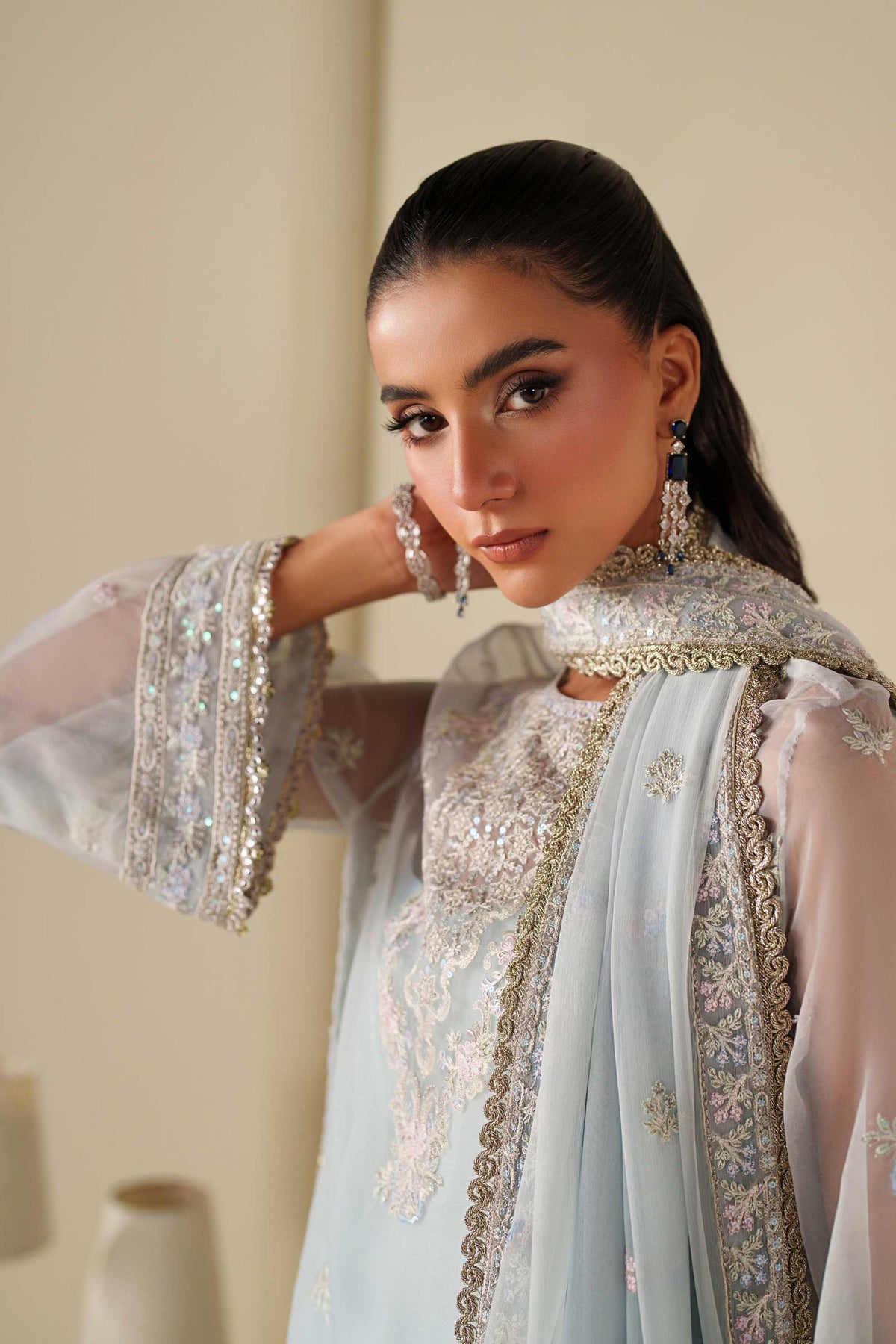 Akbar Aslam | Formal Pret | Poise by Akbar Aslam - Designer Dress  - Type : Ladies Clothes - Available at Libayah - 100% Original 