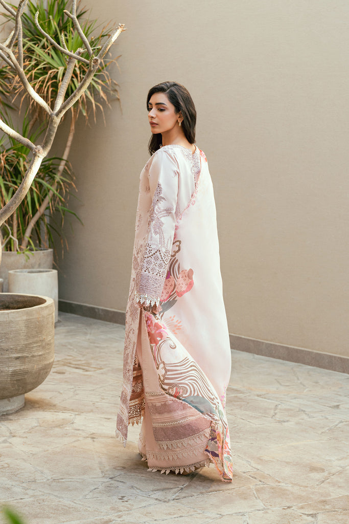 Florent | Luxury Lawn Eid Edits | FL-3B by Florent - Designer Dress - Type: Ladies Clothes - Available at Libayah - 100% Original