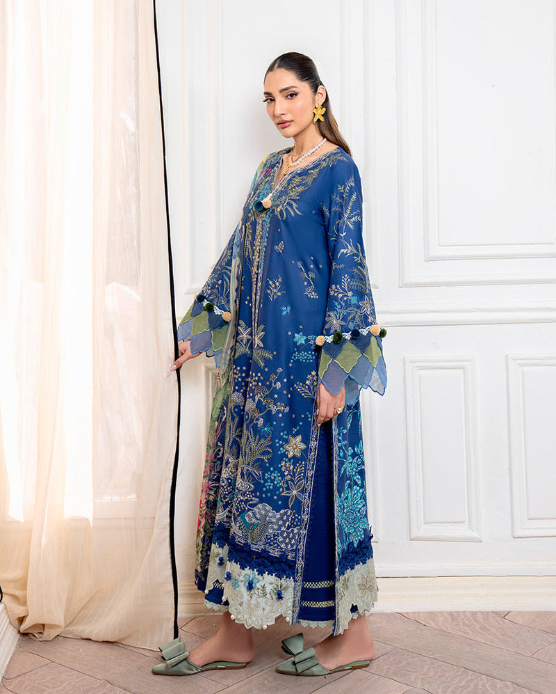 Roheenaz | Aezel Embroidered Cambric | Insha by Roheenaz - Designer Dress  - Type : Ladies Clothes - Available at Libayah - 100% Original 