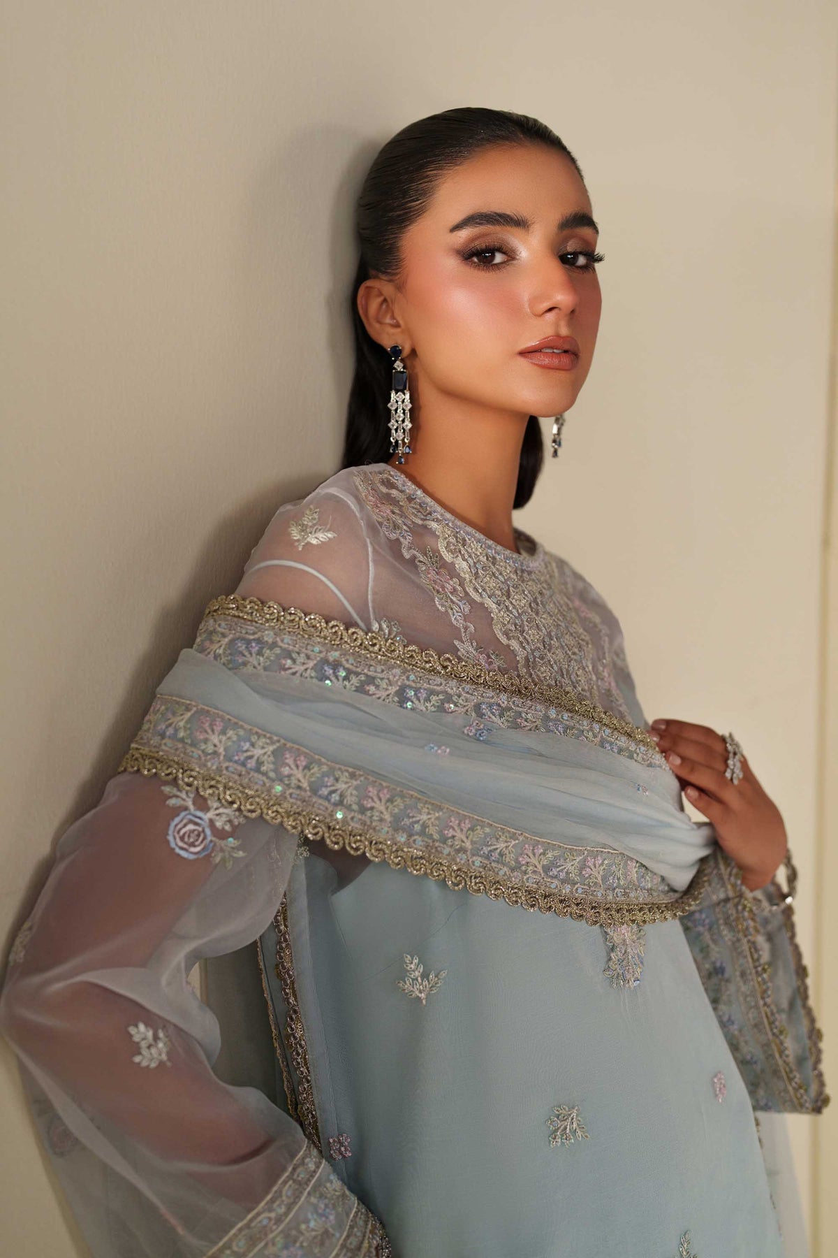 Akbar Aslam | Formal Pret | Poise by Akbar Aslam - Designer Dress  - Type : Ladies Clothes - Available at Libayah - 100% Original 
