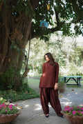 Erum Khan | Nue 25 | Espresso Gloe by Erum Khan - Designer Dress - Type: Ladies Clothes - Available at Libayah - 100% Original