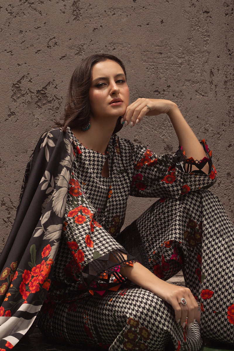 Charizma | C Prints Winter 25 | 3-PC Unstitched Printed Linen Collection CPW5-04 by Charizma - Designer Dress  - Type : Ladies Clothes - Available at Libayah - 100% Original 