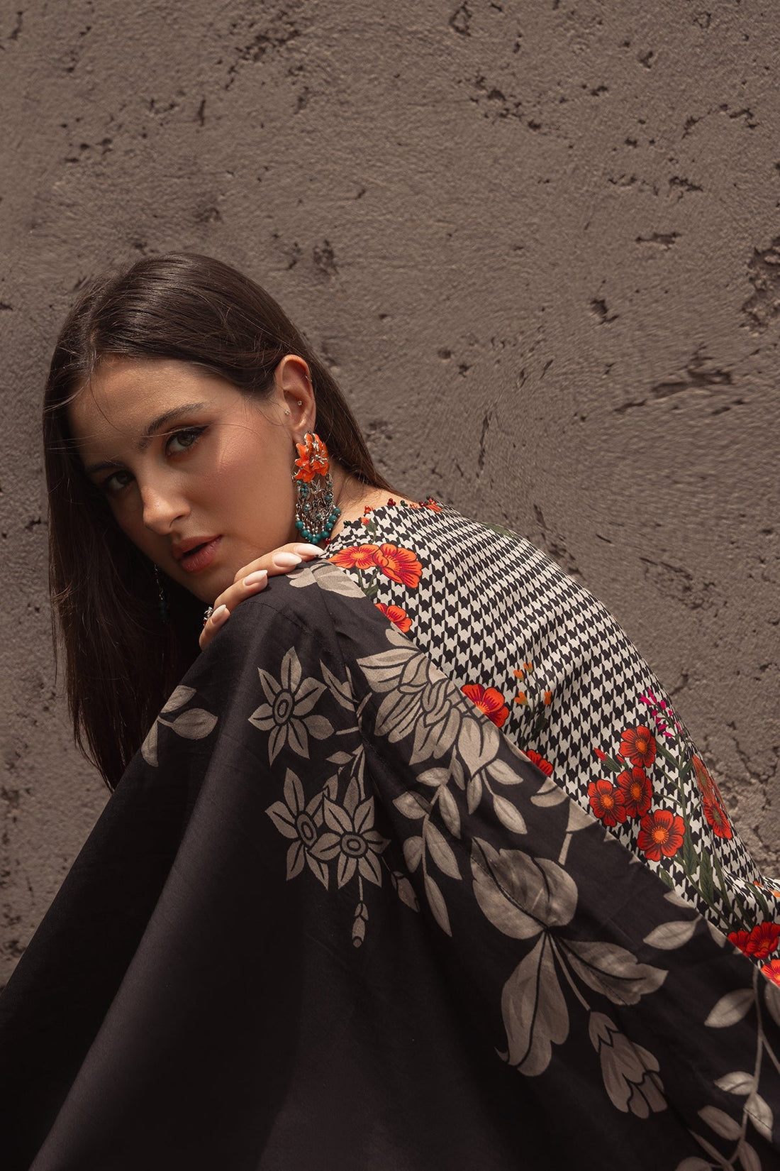 Charizma | C Prints Winter 25 | 3-PC Unstitched Printed Linen Collection CPW5-04 by Charizma - Designer Dress  - Type : Ladies Clothes - Available at Libayah - 100% Original 