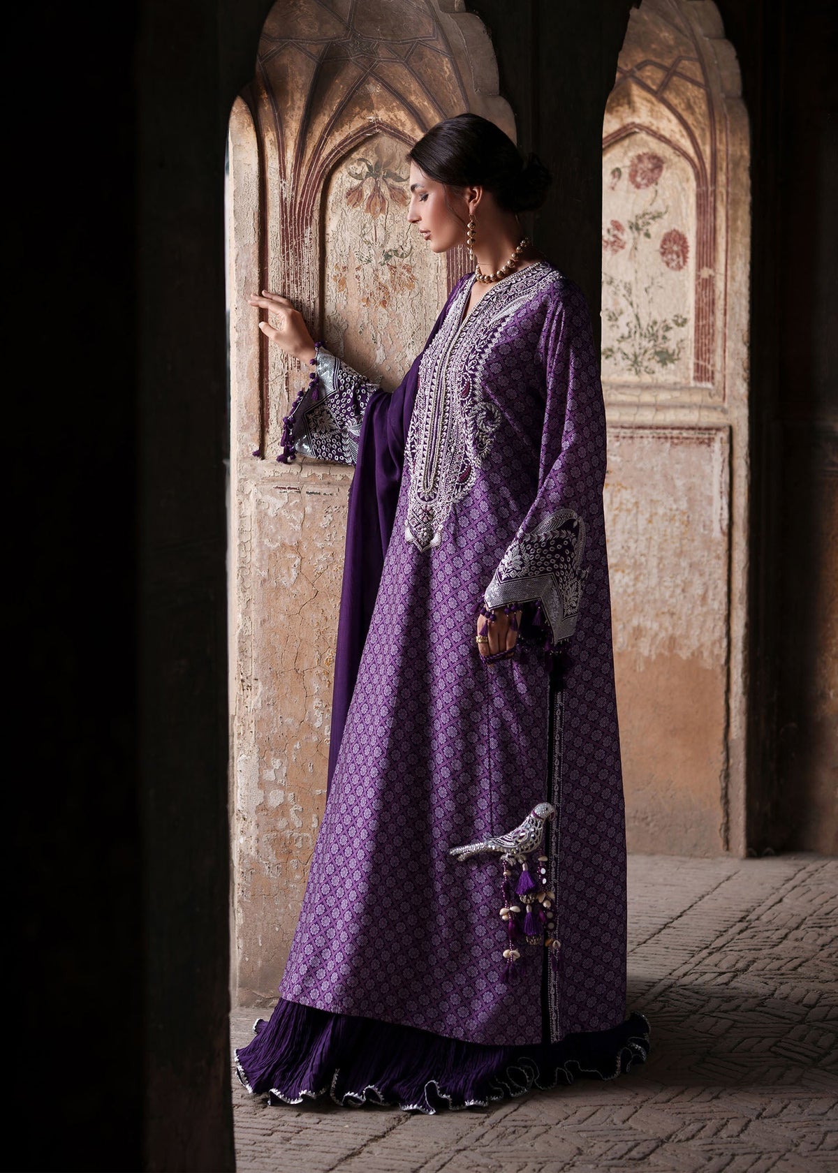 Sadaf Fawad Khan | Zeenat Formals 26 | Nazm by Sadaf Fawad Khan - Designer Dress  - Type : Ladies Clothes - Available at Libayah - 100% Original 