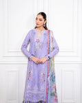 Roheenaz | Aezel Embroidered Cambric | Nivra by Roheenaz - Designer Dress  - Type : Ladies Clothes - Available at Libayah - 100% Original 