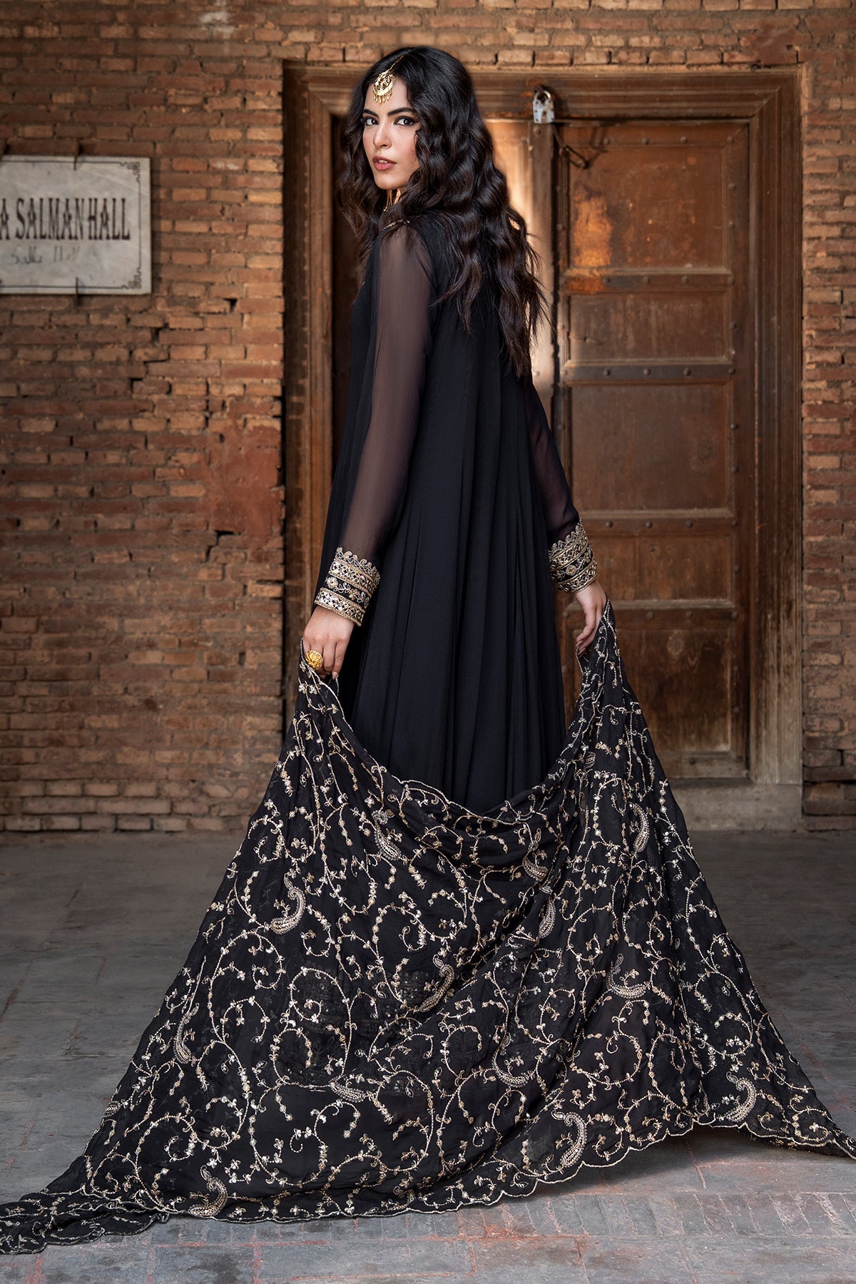 Charizma | Festive Pret | 3-PC Embroidered Chiffon CMA-6-429 by Charizma - Designer Dress  - Type : Ladies Clothes - Available at Libayah - 100% Original 