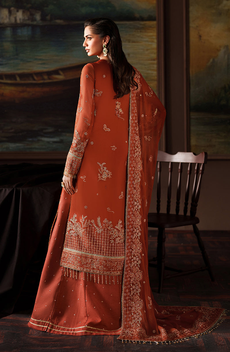 Zarif | Premium Chiffon | ZRF-PRC-07 ELEONORE by Zarif - Designer Dress  - Type : Ladies Clothes - Available at Libayah - 100% Original 