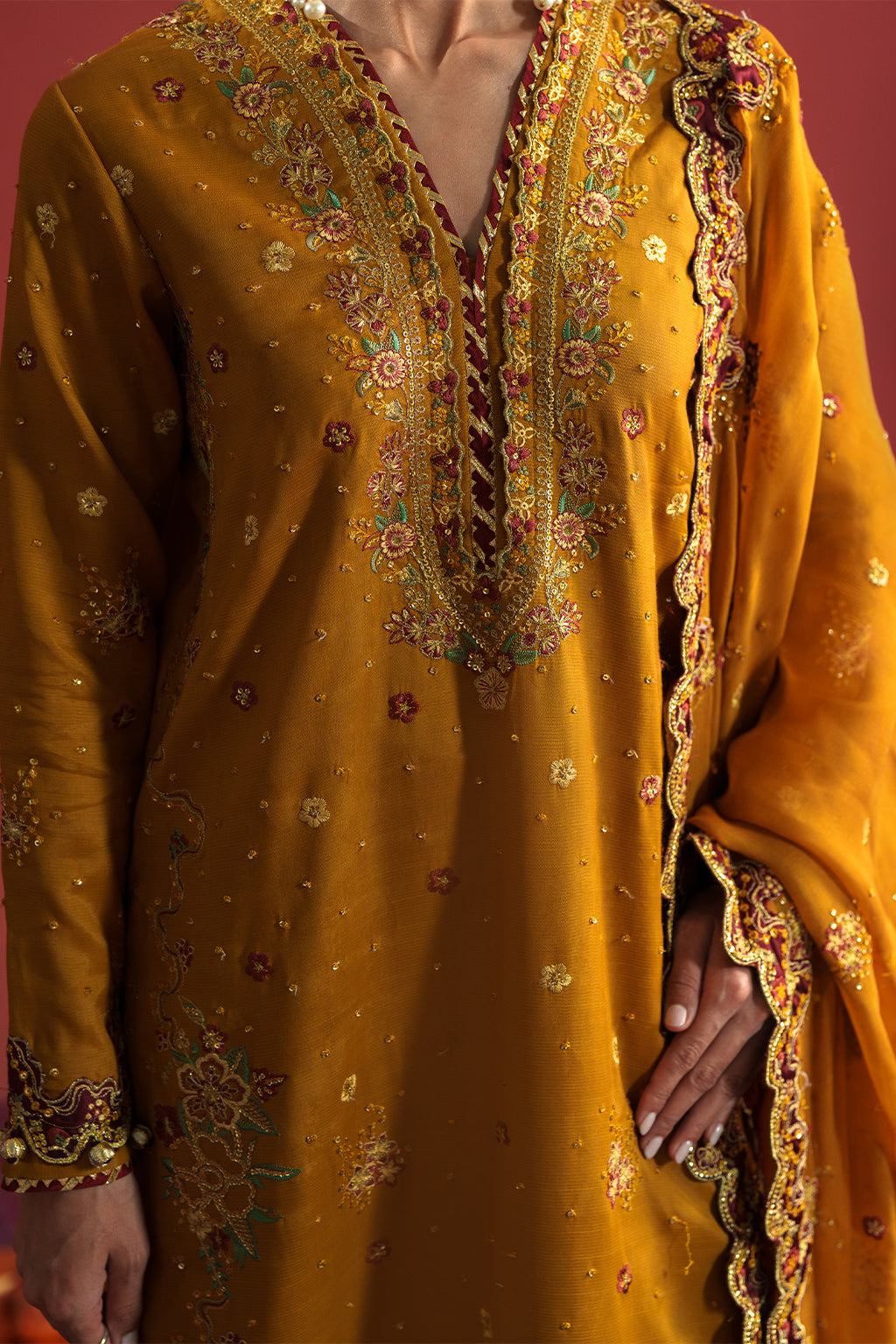 Neeshay | New Shagun | ZARPOSH by Neeshay - Designer Dress  - Type : Ladies Clothes - Available at Libayah - 100% Original 