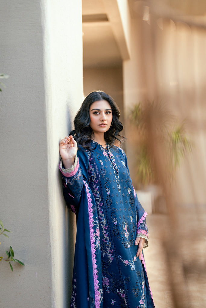 Florent | Luxury Lawn Eid Edits | FL-4A by Florent - Designer Dress - Type: Ladies Clothes - Available at Libayah - 100% Original