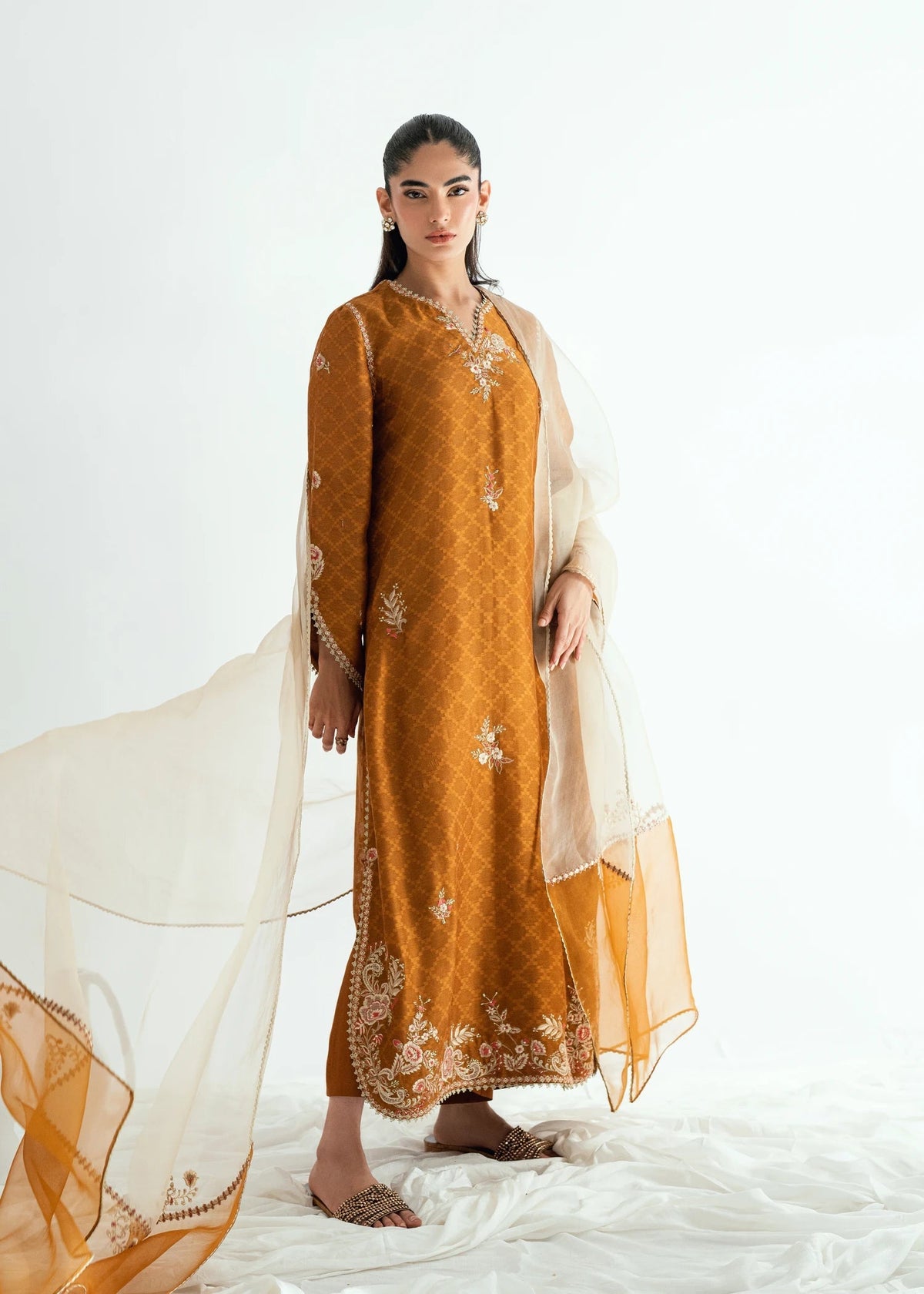 Umsha | Jardin De Luxe | Honey Mist by Umsha - Designer Dress  - Type :  - Available at Libayah - 100% Original 