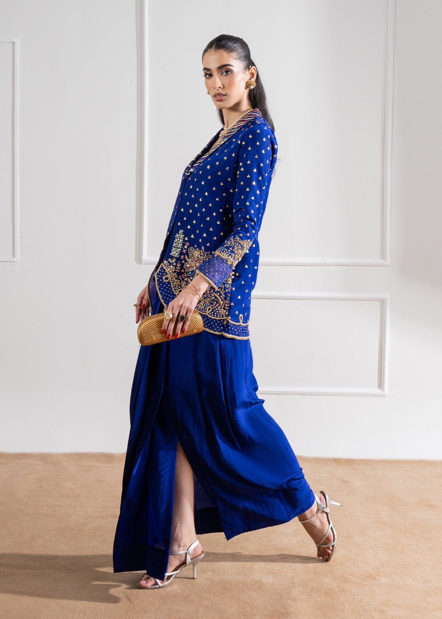 Maria Osama Khan | Celeste 24 Formals | Electra by Maria Osama Khan - Designer Dress - Type: Ladies Clothes - Available at Libayah - 100% Original