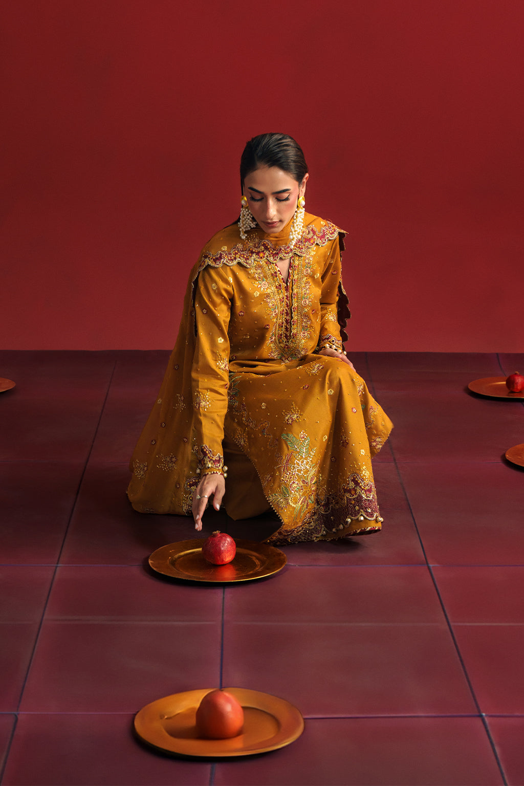 Neeshay | New Shagun | ZARPOSH by Neeshay - Designer Dress  - Type : Ladies Clothes - Available at Libayah - 100% Original 