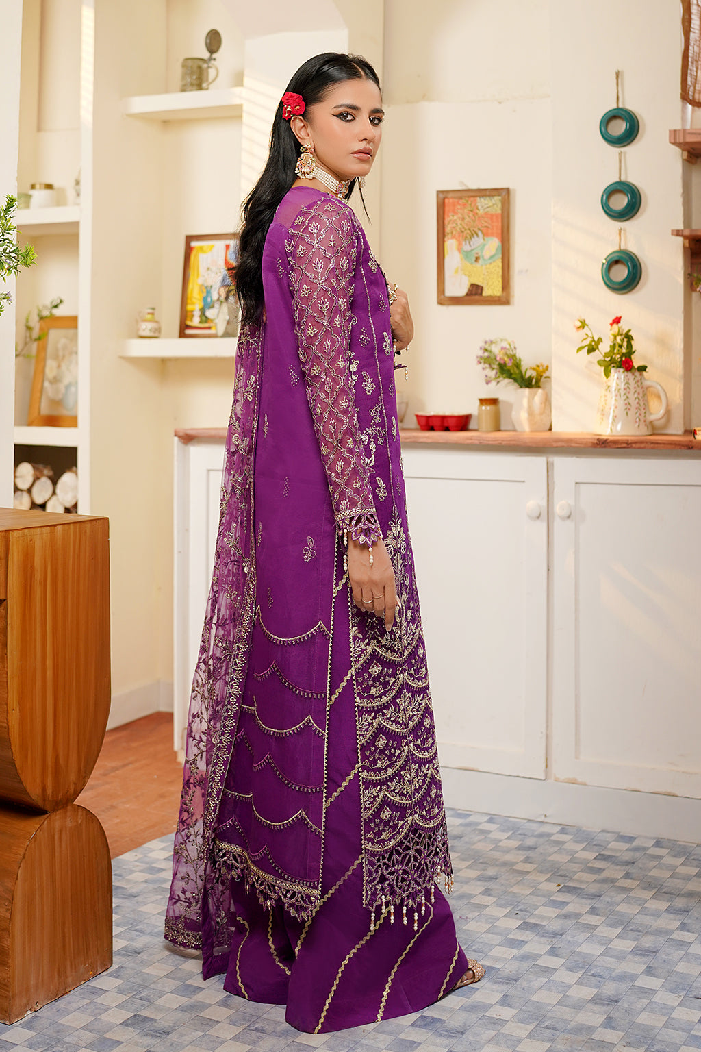 Maryams | Hayat Wedding Formal | EVELEEN by Maryams - Designer Dress - Type: Formal - Available at Libayah - 100% Original